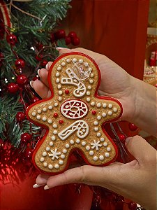 POTE COM TAMPA FORMATO BONECO GINGER 13CM - PRÉ VENDA 2026