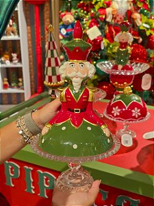 BASE COM TAMPA EM FORMATO DE SOLDADO EM CERÂMICA 45CM - PRÉ VENDA 2026