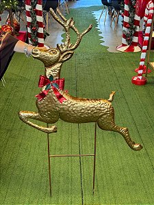 PLACA EM METAL RENA COM LAÇO 129CM USO EXTERNO - PRÉ VENDA 2026