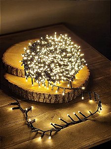 PISCA FESTÃO STROBO 1000 LEDS 20 METROS WARM BIVOLT USO INTERNO E EXTERNO - PRÉ VENDA 2026