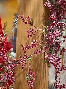 FESTÃO ARAMADO BERRY NEVADO 1,35CM - PRÉ VENDA 2026