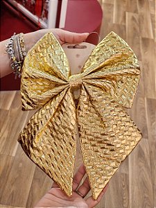 LAÇO ACETINADO DOURADO 22X28CM - PRÉ VENDA 2026
