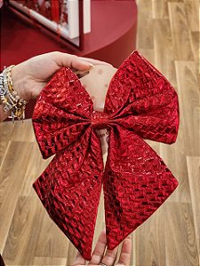 LAÇO ACETINADO VERMELHO 22X28CM - PRÉ VENDA 2026