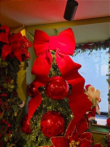 LAÇO MAX TECIDO VERMELHO 50CM - PRÉ VENDA 2026