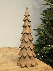 ÁRVORE EM RESINA MARROM 40CM