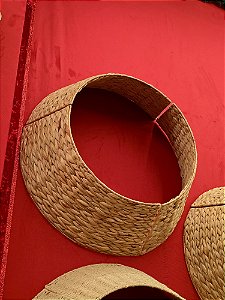 SAIA RIGIDA PARA ÁRVORE DE NATAL TRANÇADA NATURAL 70CM DESMONTÁVEL - PRÉ VENDA 2026