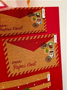 CAPACHO DE FIBRA CARTA 60X40CM - PRÉ VENDA 2026