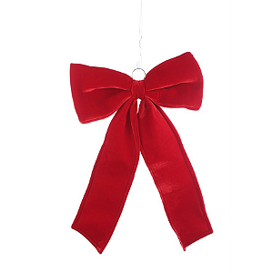 LAÇO VELUDO VERMELHO 50X80CM - PRÉ VENDA 2026