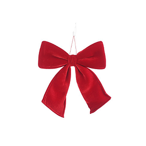 LAÇO VELUDO VERMELHO 40X47CM - PRÉ VENDA 2026