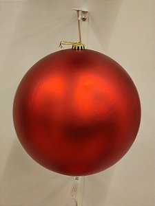 BOLA TRADICIONAL VERMELHA FOSCA 20CM - PRÉ VENDA 2026