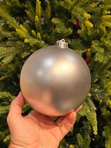 BOLA TRADICIONAL PRATA FOSCA 15CM