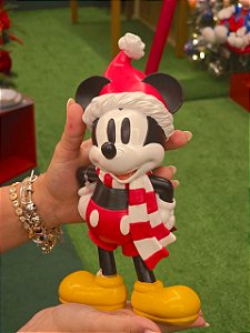 MICKEY MOUSE COM CACHECOL EM RESINA 26CM - PRÉ VENDA 2026