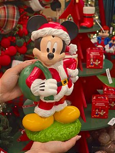 MICKEY COM SACO DE PRESENTE 30CM - PRÉ VENDA 2026