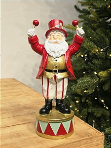 PAPAI NOEL NO CIRCO 25,7CM