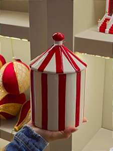 POTE COM TAMPA TENDA DE CIRCO 20CM - PRÉ VENDA 2026