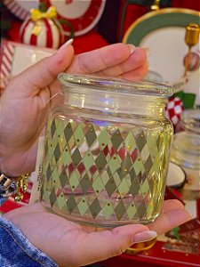 POTE DE VIDRO HERMÉTICO VERDE 500ML - PRÉ VENDA 2026