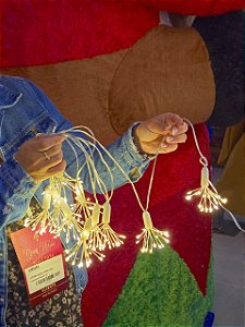 PISCA CORDÃO COM 10 CARTUCHOS COM FIO DE FADA WARM 2,70CM - PRÉ VENDA 2026