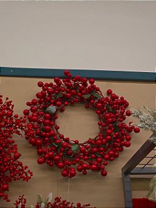 GUIRLANDA COM BERRYS 40CM - PRÉ VENDA 2026