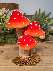 COGUMELO DECORATIVO 18CM