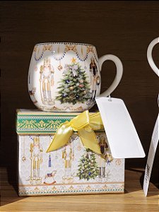 CANECA QUEBRA NOZES 420ML 9,5CM COM CAIXA DE PRESENTE - PRÉ VENDA 2026