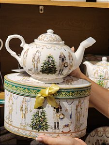 BULE DE CHÁ QUEBRA NOZES 900ML 23X14CM COM CAIXA DE PRESENTE - PRÉ VENDA 2026