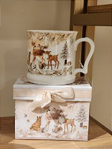 CANECA RENAS 420ML 10CM COM CAIXA DE PRESENTE - PRÉ VENDA 2026