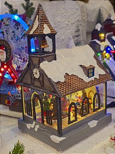 CENÁRIO VILA NATALINA IGREJA 31CM - PRÉ VENDA 2026