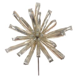 FLOR BICO DE PAPAGAIO CHAMPANHE 46CM - PRÉ VENDA 2026