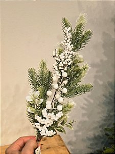 GALHO DECORATIVO NEVADO 70Cm