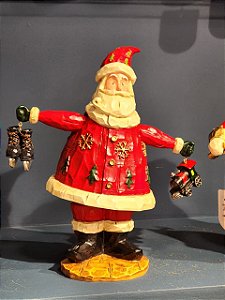 PAPAI NOEL A CORDA COM MOVIMENTO 24,5CM - PRÉ VENDA 2026