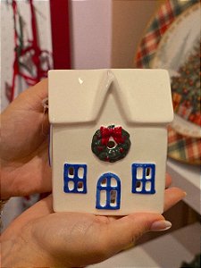 PORTA VELA CASA PORCELANA 10CM - PRÉ VENDA 2026