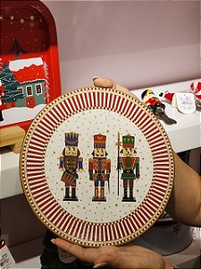 BOLEIRA DECORADA SOLDADO 22CM - PRÉ VENDA 2026