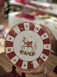 BOLEIRA DECORADA CAVALINHO 22CM - PRÉ VENDA 2026