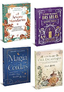 A Árvore Mandarim + O Livro da Magia das Velas + Magia das Cordas + A Hora do Chá Encantado