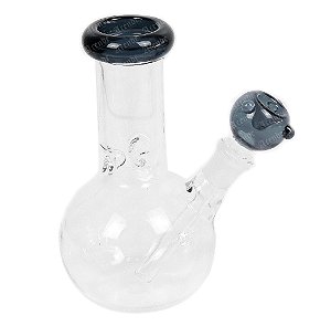 Bong de Vidro Redondo - Fumê