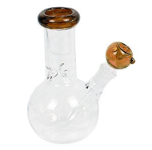 Bong de Vidro Redondo - Marrom