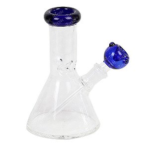 Bong de Vidro Triângulo - Azul