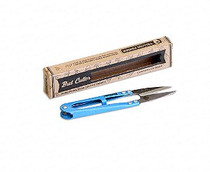 Tesoura Bud Cutter (Yellow Finger) - Azul