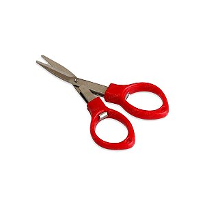 Tesoura Dobrável Na Boa - Vermelho