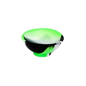 Cuia de Silicone - Mix Verde Branco Preto