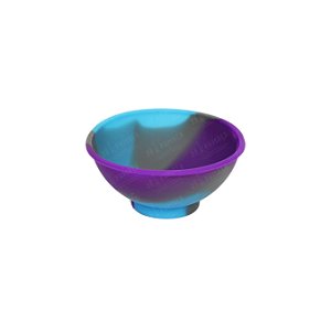 Cuia de Silicone - Mix Roxo Cinza Azul