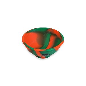 Cuia de Silicone Na Boa - Mix Verde Laranja