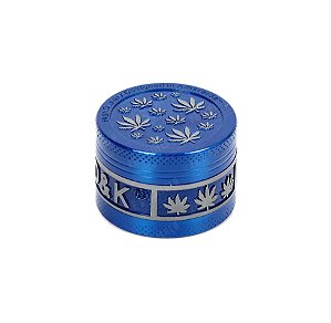 Dichavador de Metal D&K Hemp Leaves - Azul