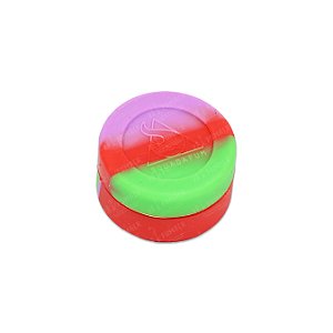Slick Container Médio Squadafum 10 ml - Mix Rosa Vermelho Verde