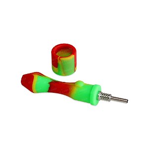 Coletor de Néctar Silicone - Mix Vermelho Amarelo Verde