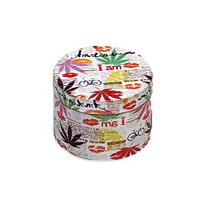 Dichavador de Metal Hemp - Amsterdam