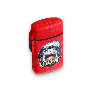 Isqueiro Maçarico Zengaz Maxi Jet ZL-10B (Surf) - Vermelho I