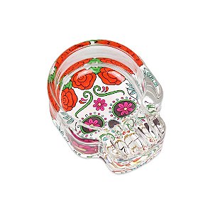 Cinzeiro de Vidro - Caveira Mexicana II