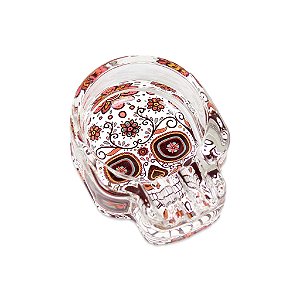 Cinzeiro de Vidro - Caveira Mexicana V