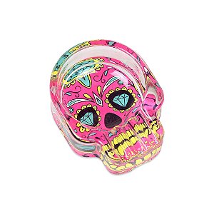 Cinzeiro de Vidro - Caveira Mexicana VII